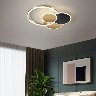 LED Contemporary Ceiling Light Simple Nordic Pendant Light Fixture Acrylic for Living Room
