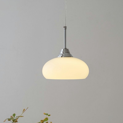 LED Contemporary Pendant Light  Wrought Iron Single Head Light