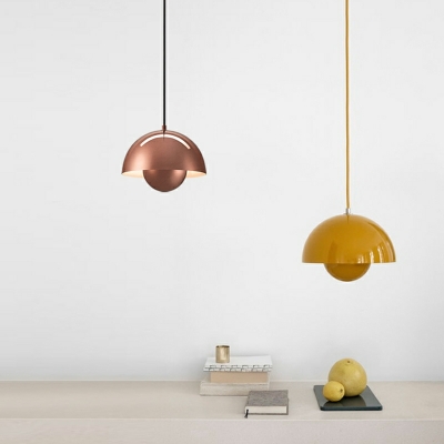Modern Style Unique Shape Metal Pendant Light Fixture for Living Room