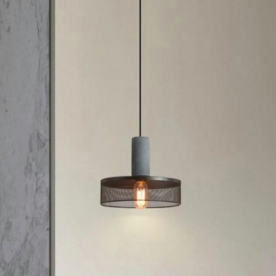 Modern Style Unique Shape 1 Light Metal Hanging Light Fixtures for Living Room