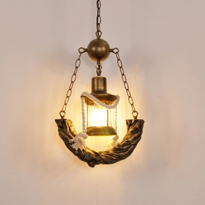 Industrial Style Vintage Pendent Light with Shade for Restaurant Cafe