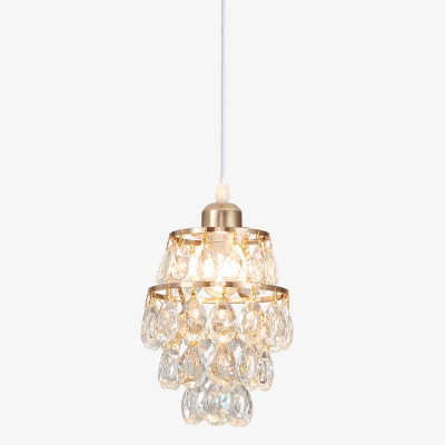 Nordic Fashion Crystal Hanging Lamp for Restaurants and Bars
