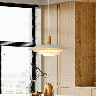 Postmodern Style Chandelier Simple Glass Pendant Light for Dining Room