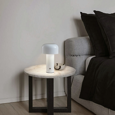 Contemporary Nights and Lamp Metal Drum Macaron Nordic Style for Living Room