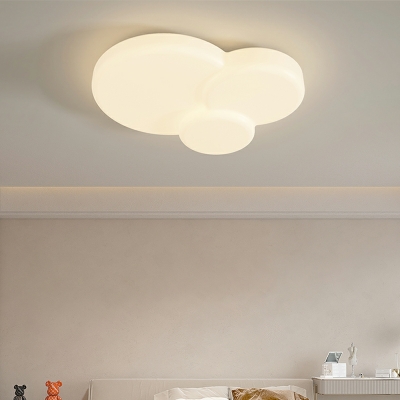 LED Contemporary Ceiling Light Simple Nordic Acrylic lampshade Fixture for Living Room