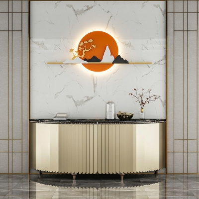 Contemporary Macaron Wall Mounted Light Fixture Metal for Living Room