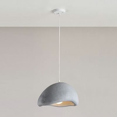 1 Light Unique Shape Resin Modern Style Hanging Light Fixtures for Living Room