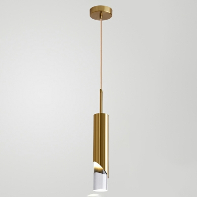 Modern Style Line Shape 1 Light Hanging Ceiling Light for Living Room