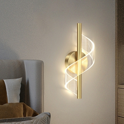 Modern Metal Wall Mounted Reading Lights 1 Light for Bed Room