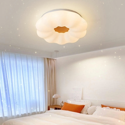 Cloud Modern Flush Mount Ceiling Light Fixture Acrylic for Bed Room