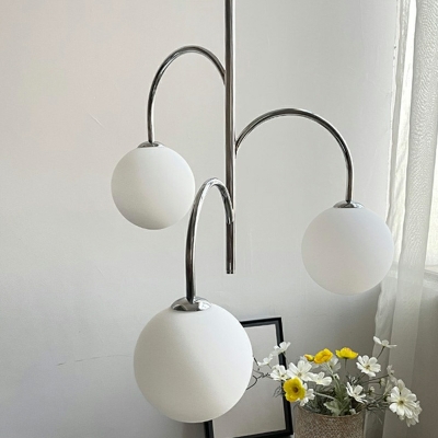 Contemporary Style Globe Shape 3 Lights Hanging Lamp Kit for Dining Room