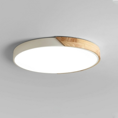 Contemporary Style Simple Ceiling Light with Round Shape for Living Room
