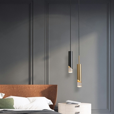 Modern Style Line Shape 1 Light Hanging Ceiling Light for Living Room