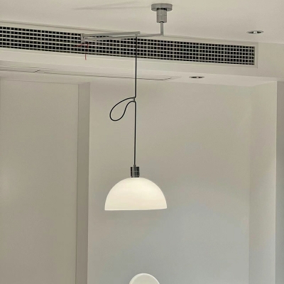 1 Light Modern Style Metal Simple Hanging Pendant Lights for Dining Room