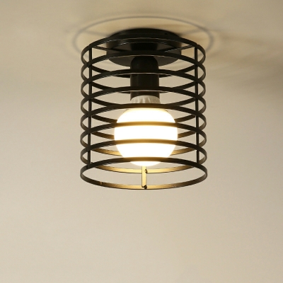 Wired Modern Flush Mount Ceiling Light elier Metal for Living Room