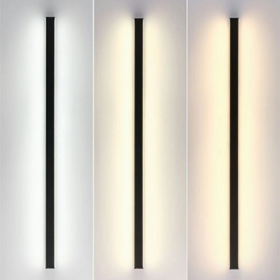 Contemporary Style Simple Acrylic Minimalist Strip Vanity Light for Living Room