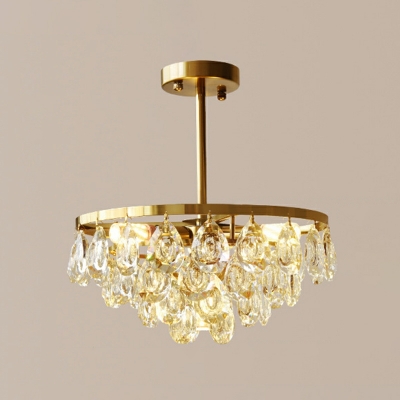 Modren Style Vintage Crystal Chandelier Light for Dining Room