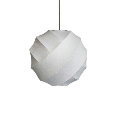Globe Modern Pendant Lighting Fixtures Fabric for Living Room