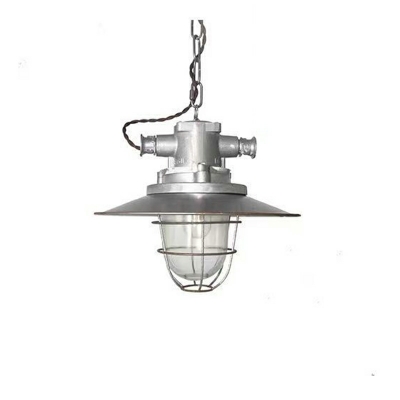 Industrial Style Unique Shape 1 Light Suspension Pendant for Dining Room