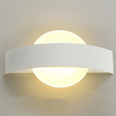 Modern Acrylic Wall Mounted Reading Lights 1 Light for Bed Room