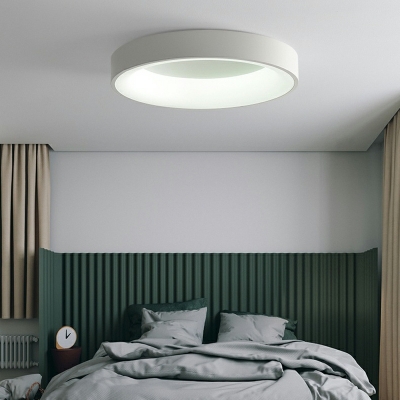 Round Modern Flush Mount Ceiling Lighting Fixture Acrylic for Bed Room