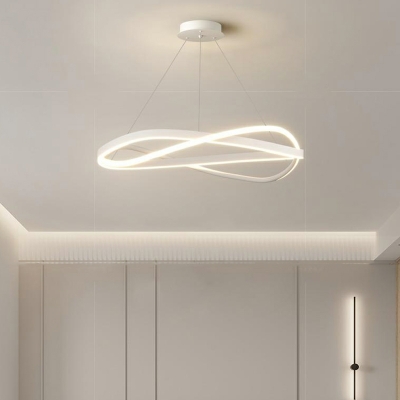 Designer Circular Ring LED Dimmable Chandelier Lighting Fixture for Kitchen