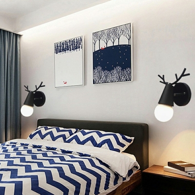 Antler Modern Wall Mounted Light Fixture Metal for Living Room