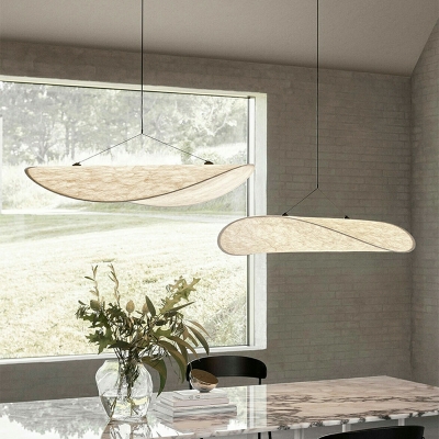 Round Metal Pendant Lighting Fixtures Modern for Living Room
