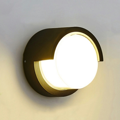 Modern Style Unique Shape LED Flush Mount Wall Sconce for Dining Room