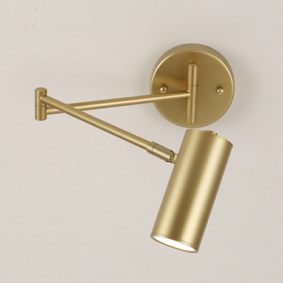 Modren Style Metal Foldable Rocker Arm Vanity Light for Bathroom