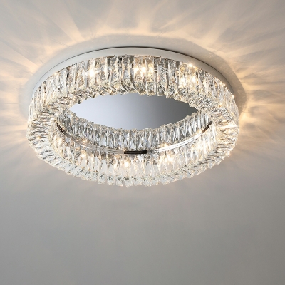 Contemporary Style LED Crystal Ceiling Lighting for Living Room