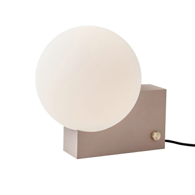 Modern Style Round Shape Flush Mount Wall Sconce for Bedroom