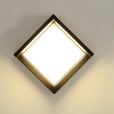 Modern Style Unique Shape LED Flush Mount Wall Sconce for Dining Room