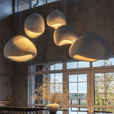 Modern Style Unique Shape 1 Light Suspension Pendant for Dining Room