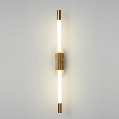 Contemporary Style Line Shape 2 LIghts Sconce Light Fixture for Living Room