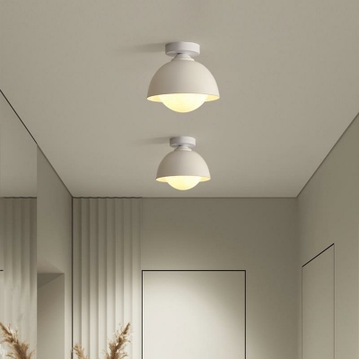 Modern Ceiling Light  Nordic Style Ceramics Flushmount Light for Living Room and Bedroom
