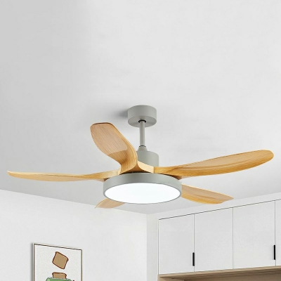 1 Light Modern Style 5 Fans Ceiling Fan Light for Living Room