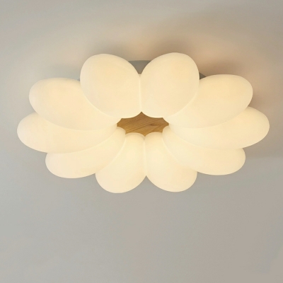 Modern Style Flower Ceiling Light  Nordic Style Flushmount Light for Kid's Bedroom