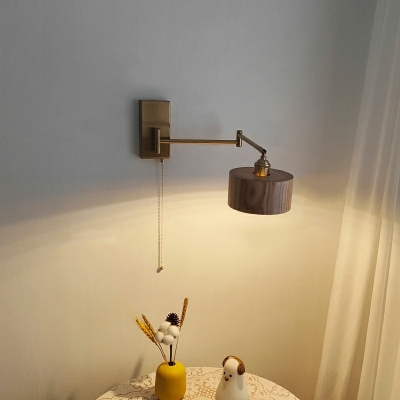 Modern Style Wall Light Wooden Wall Sconces for Living Room