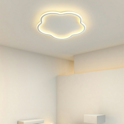 Modern Style Ceiling Light  Nordic Style Flower Flushmount Light for Kid's Bedroom