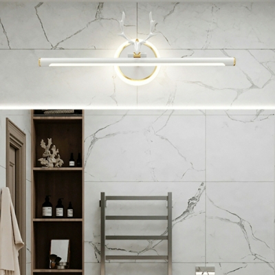 Postmodern style Wall Sconces simple glass Mirror Headlight for Bathroom