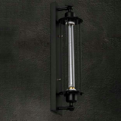 Industrial Style Wrought Iron Wall Light Metal Wall lamp for Living Room and Hallway Stairs