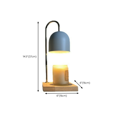 Minimalist Style Table Lamp Wrought Iron Desk Lamp for  Study Room