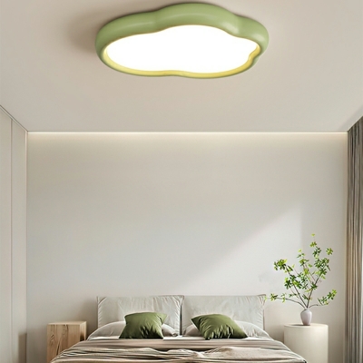 Modern Style Ceiling Light  Nordic Style 1 Light Flushmount Light for Kid's Bedroom