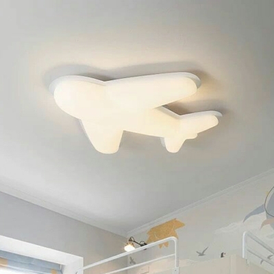 Modern Style Ceiling Light  Plane Flushmount Light for Kid's Bedroom
