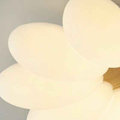 Modern Style Flower Ceiling Light  Nordic Style Flushmount Light for Kid's Bedroom