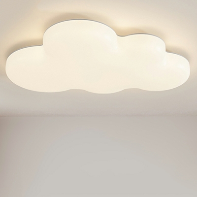 Modern Style Ceiling Light  Nordic Style Cloud  Flushmount Light for Kid's Bedroom