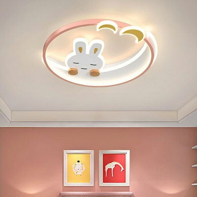 Modern Style Ceiling Light  Nordic Style Rudder Flushmount Light for Kid's Bedroom