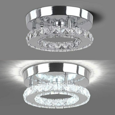 Nordic Style Crystal Chandelier Glass  Pendant Light for Dining Room