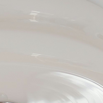 Drum Flush Mount Ceiling Light Fixtures Modern Opal Glass for Living Room